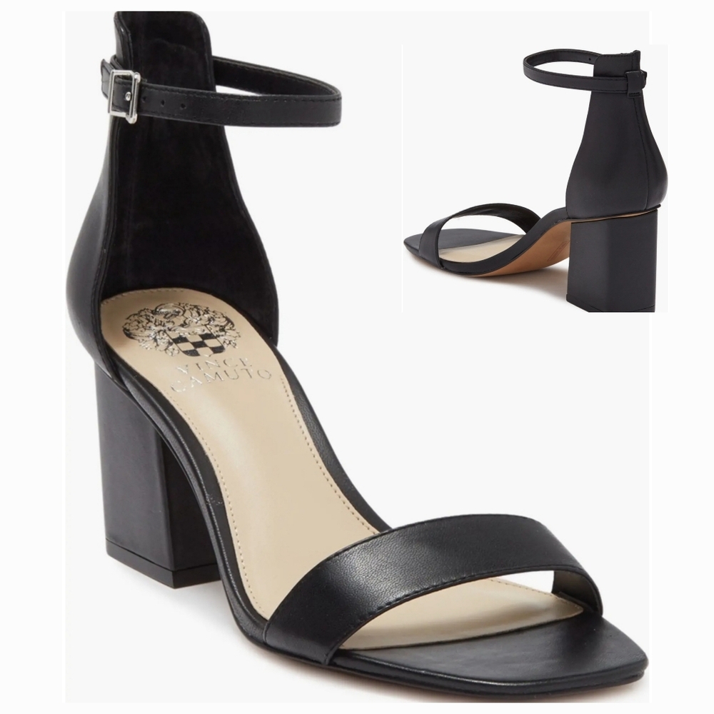 Pre-loved Vince Camuto Black Women's Heeled Sandals